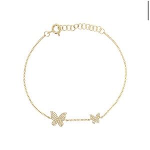 Jennifer Miller double butterfly bracelet